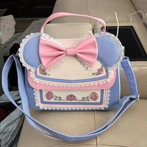 Loungefly Minnie Mouse Plush Set - Pink and Red